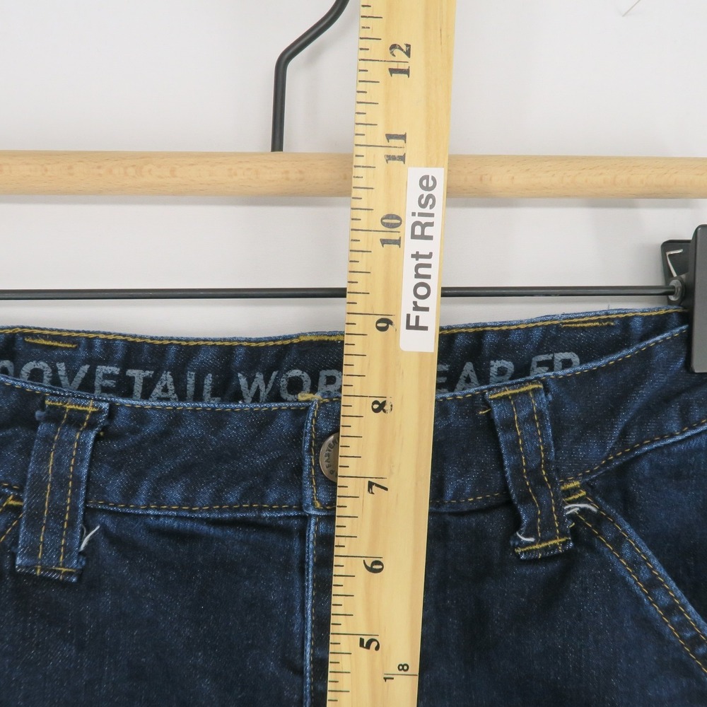 Dovetail Utility Jeans Womens 4/30 Blue FR Flame Resistant Utility Double Knee - Picture 7 of 13